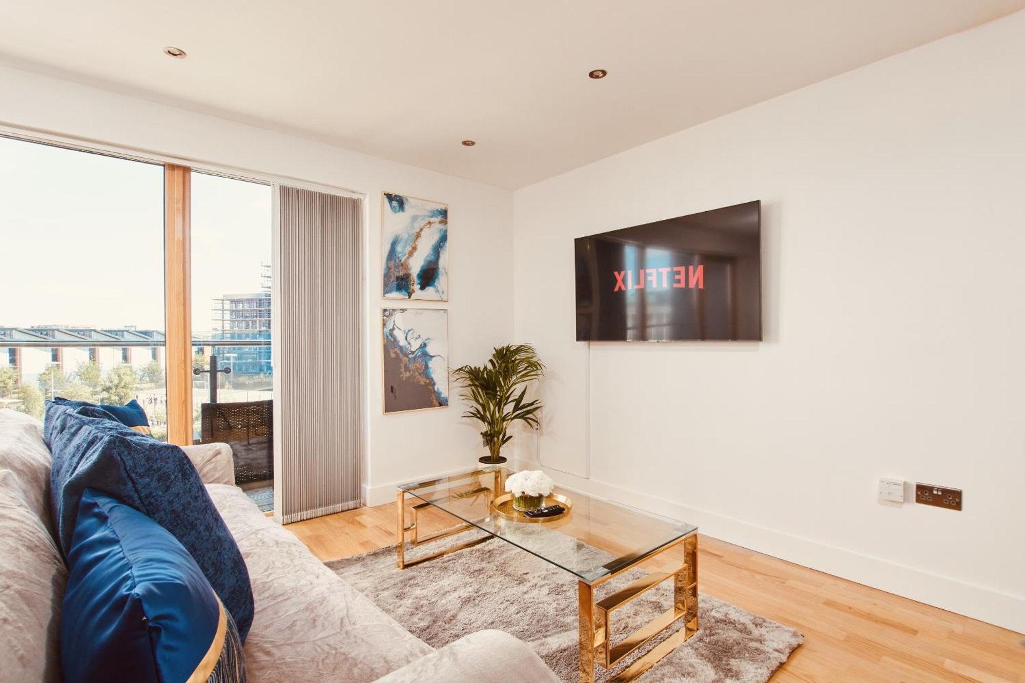 לידס King Deluxe City Apt Large Balcony& Free Parking! מראה חיצוני תמונה